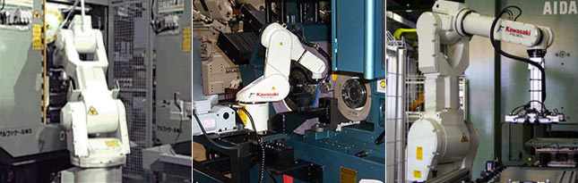 Image of Kawasaki Machine Tending Robots Applications