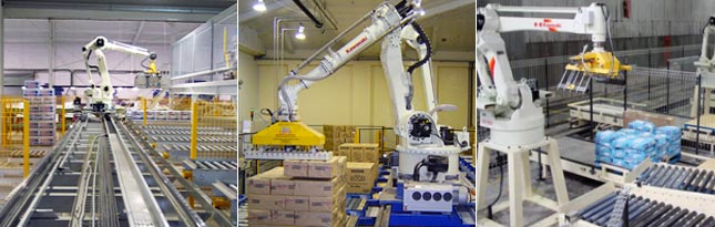 Image of Kawasaki Palletizing Robot Applications
